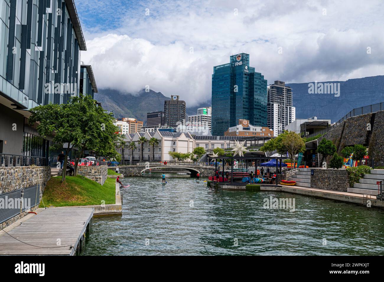 Fishermans Wharf, Cape Town, Afrique du Sud, Afrique Banque D'Images