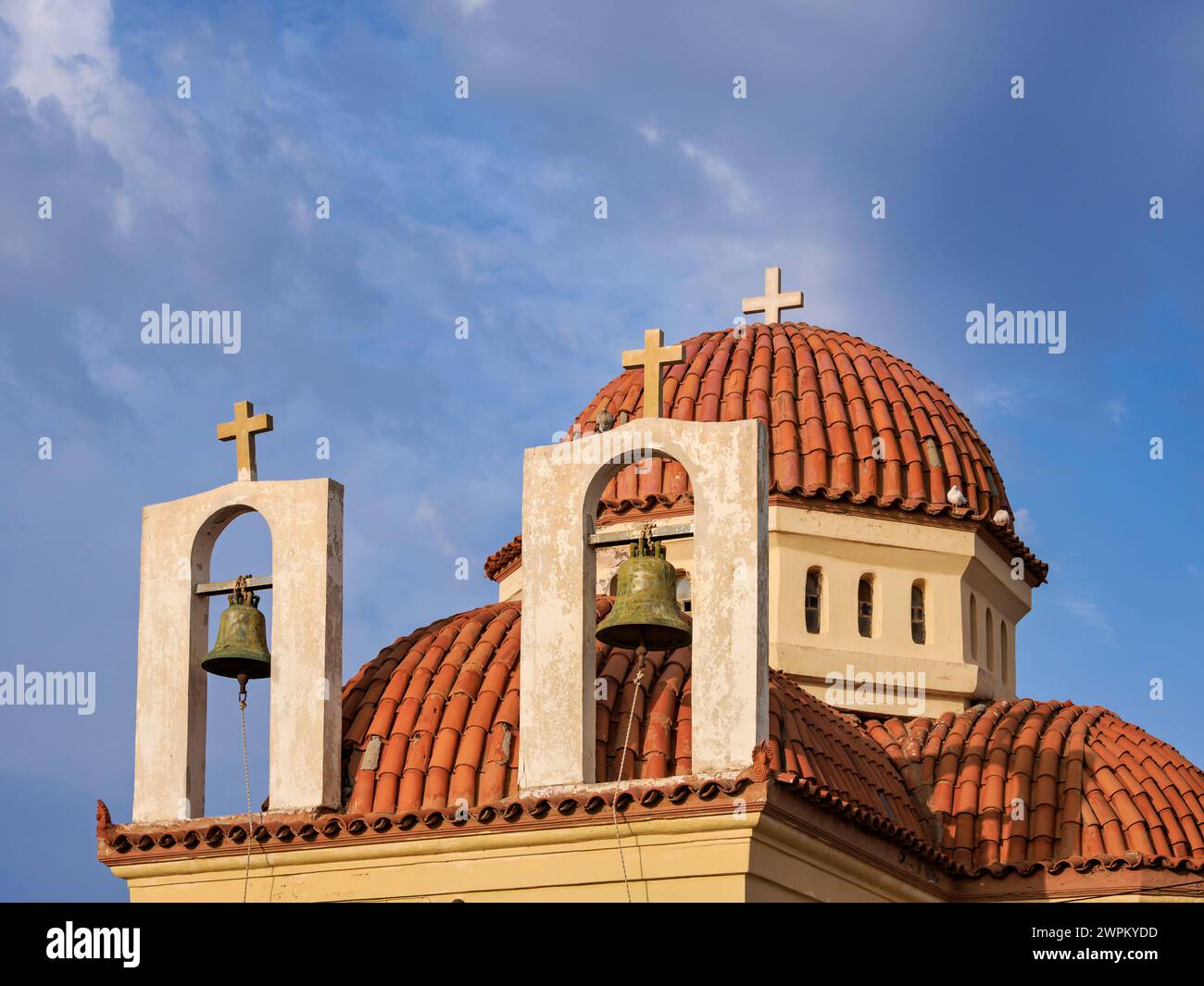 Chapelle Saint-Nicolas, vue détaillée, ville de Réthymnon, région de Réthymnon, Crète, îles grecques, Grèce, Europe Banque D'Images