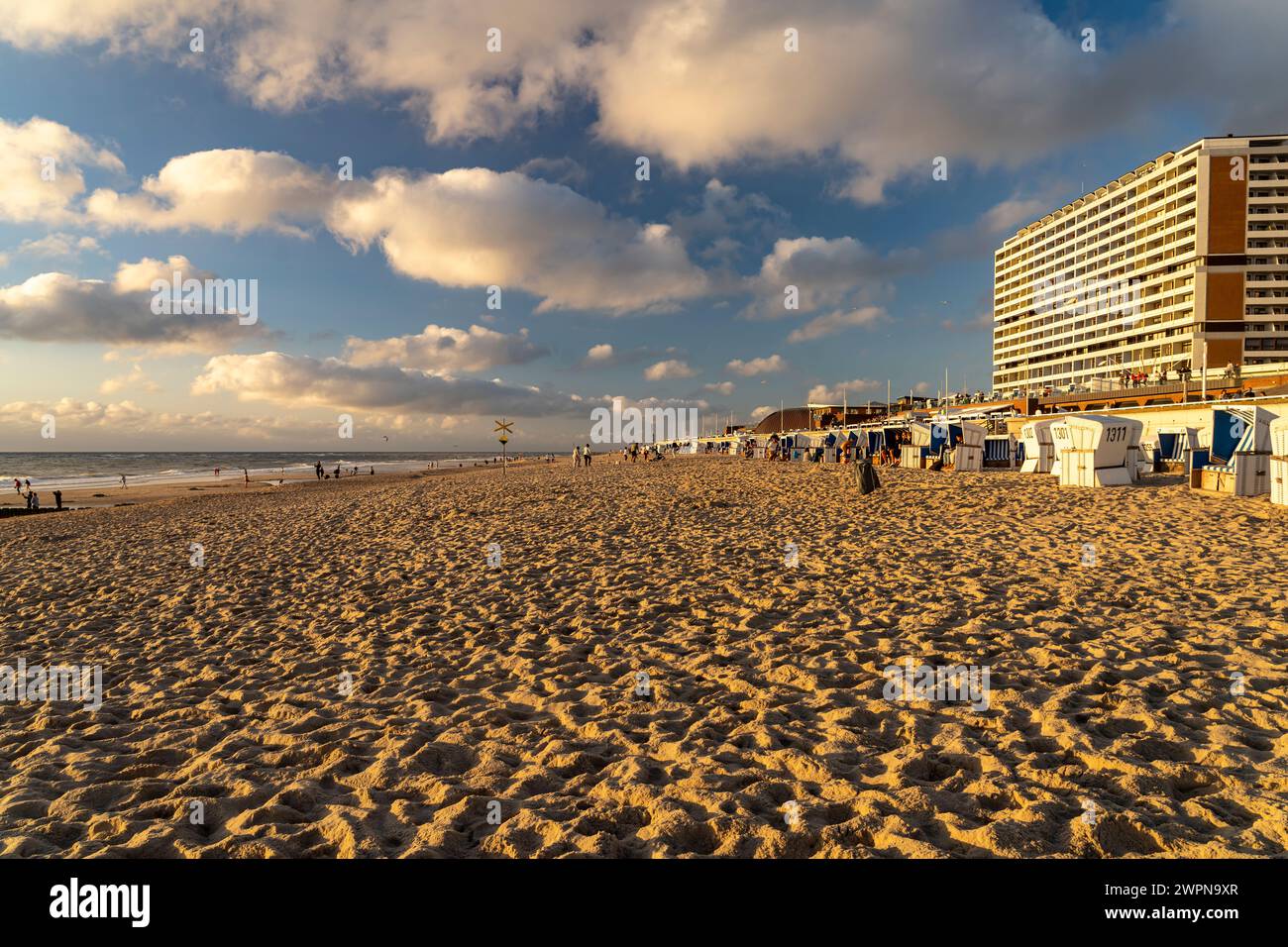 Appartement de grande hauteur sur Weststrand près de Westerland, Sylt Island, North Friesland District, Schleswig-Holstein, Allemagne, Europe Banque D'Images