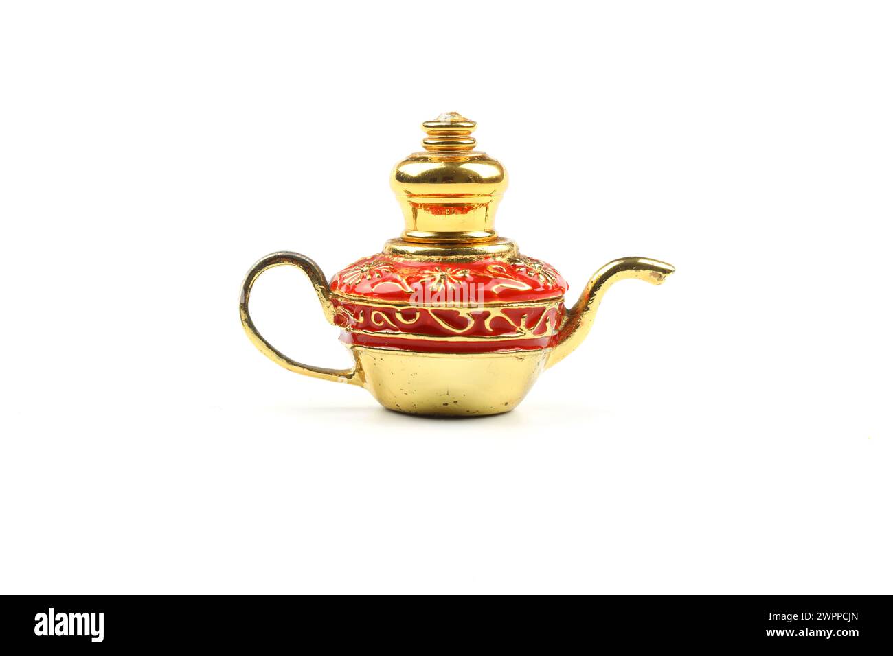 petite lampe à huile antique pour la décoration Banque D'Images