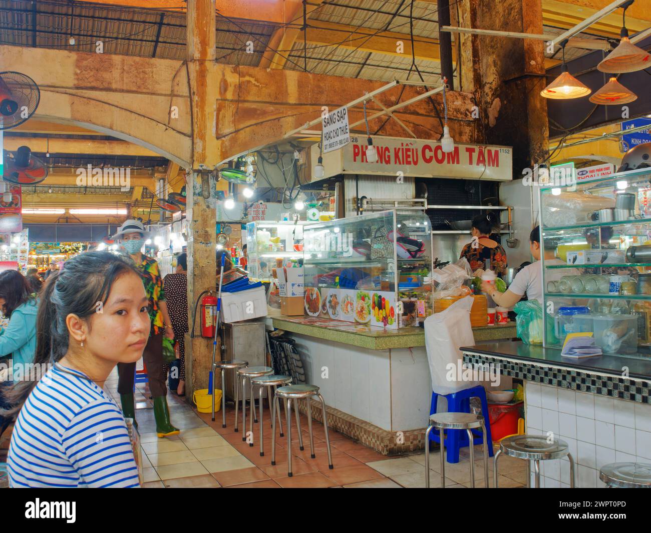 Ben Thanh Market Ho Chi Minh-ville Vietnam TV000666 Banque D'Images