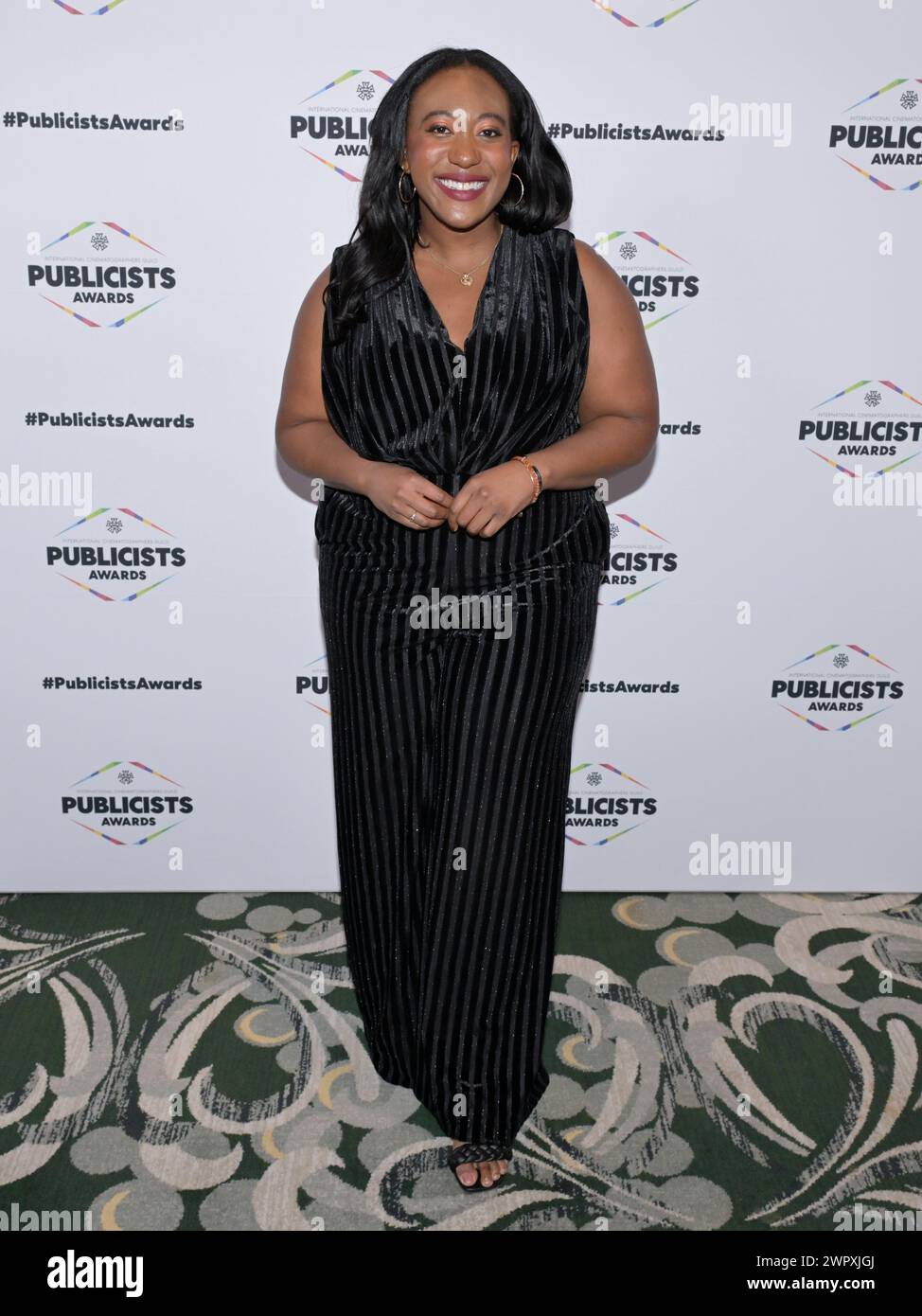 8 mars 2024, Beverly Hilly, Californie, États-Unis : Angelique Jackson assiste au 61e ICG Publicists Awards. (Crédit image : © Billy Bennight/ZUMA Press Wire) USAGE ÉDITORIAL SEULEMENT! Non destiné à UN USAGE commercial ! Banque D'Images