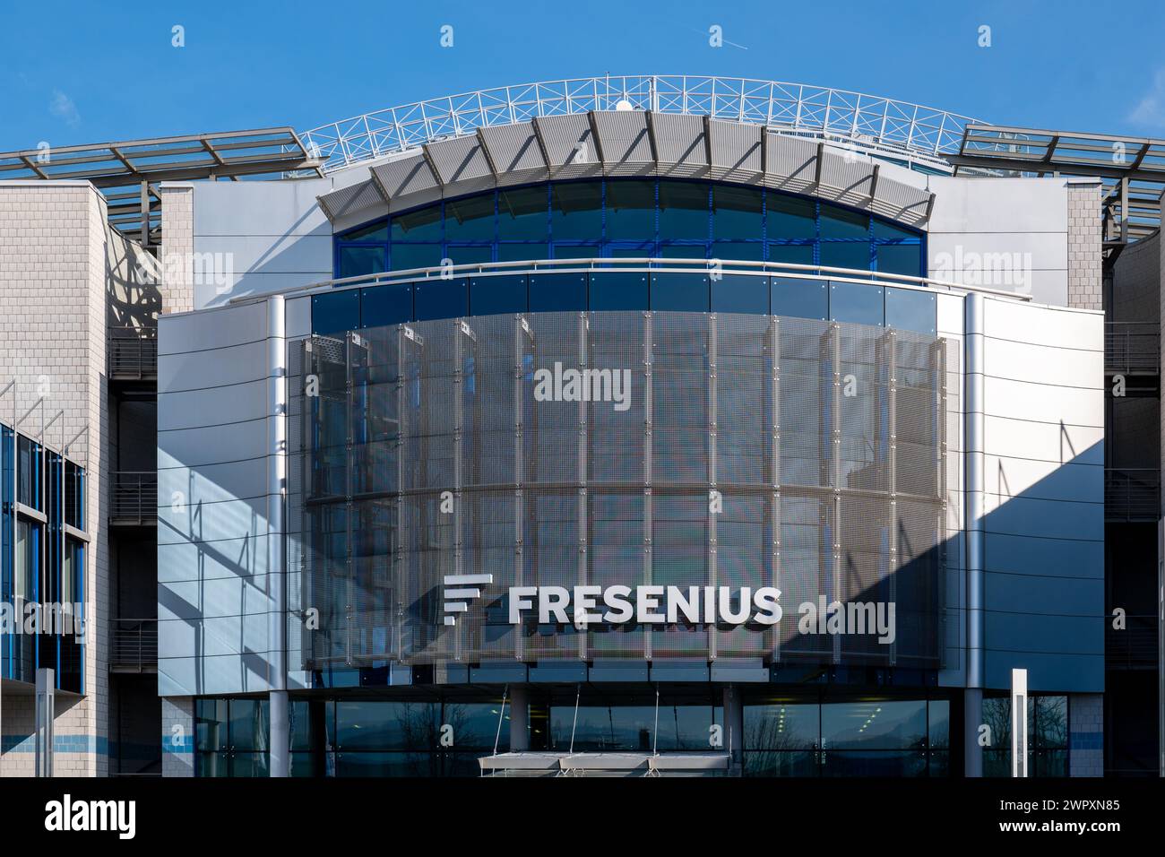 Bad Homburg, Allemagne, 2024 : Fresenius se & Co. KGaA est une multinationale européenne de soins de santé basée à Bad Homburg vor der Höhe Banque D'Images