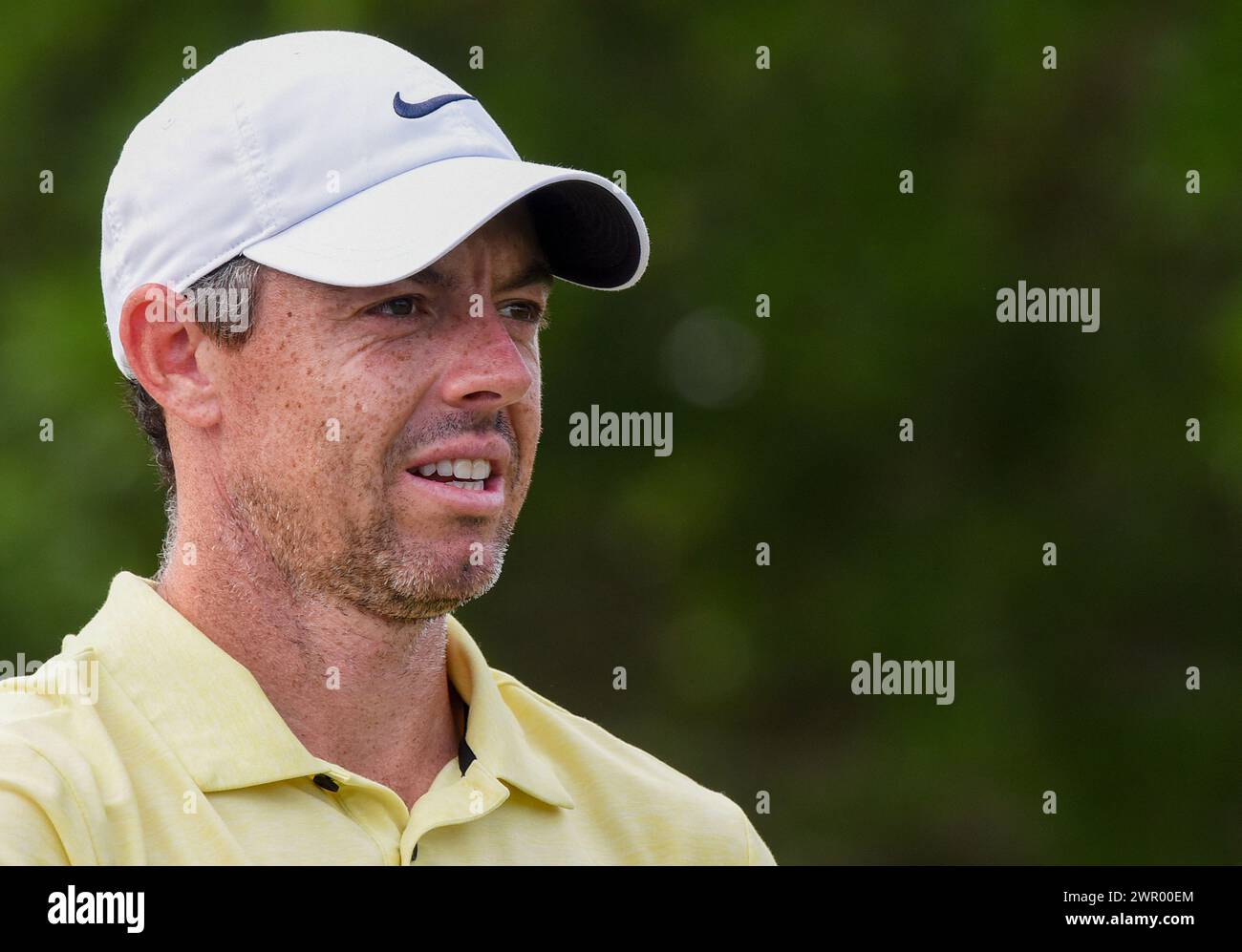 Orlando, États-Unis. 09 mars 2024. Rory McIlroy d'Irlande du Nord sur le premier trou lors de la troisième manche de l'Arnold Palmer Invitational présentée par Mastercard au parcours de golf Arnold Palmer Bay Hill à Orlando. (Photo Paul Hennessy/SOPA images/SIPA USA) crédit : SIPA USA/Alamy Live News Banque D'Images