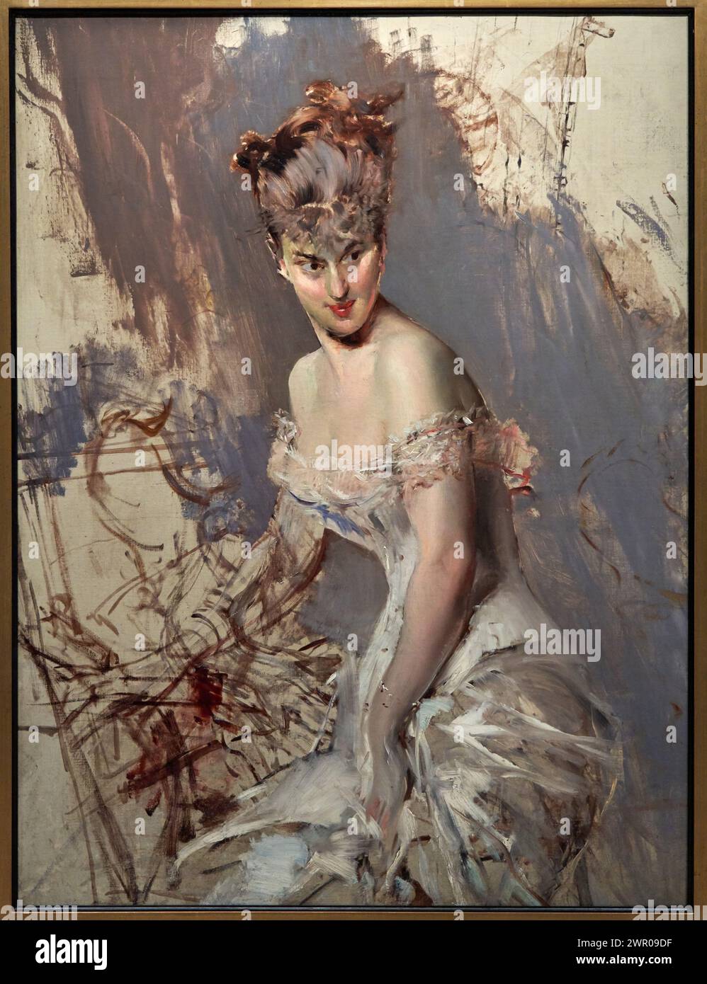 Alice Regnault, v. 1878-1884, Giovanni Boldini (1842-1931) Banque D'Images