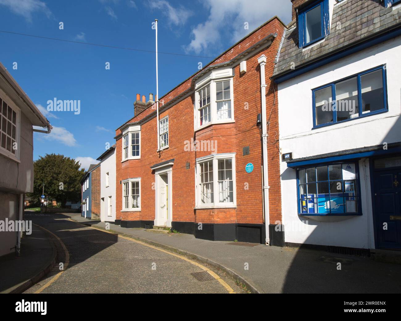 Museum Street Saffron Walden Essex Banque D'Images