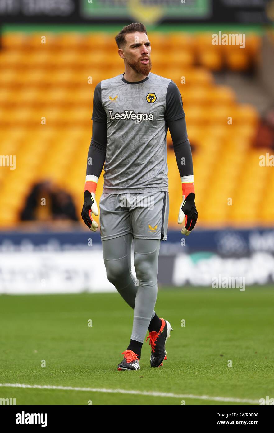 Wolverhampton, Royaume-Uni. 9 mars 2024. Jose sa de Wolverhampton Wanderers regarde avant le match de premier League à Molineux, Wolverhampton. Le crédit photo devrait se lire : Cameron Smith/Sportimage crédit : Sportimage Ltd/Alamy Live News Banque D'Images