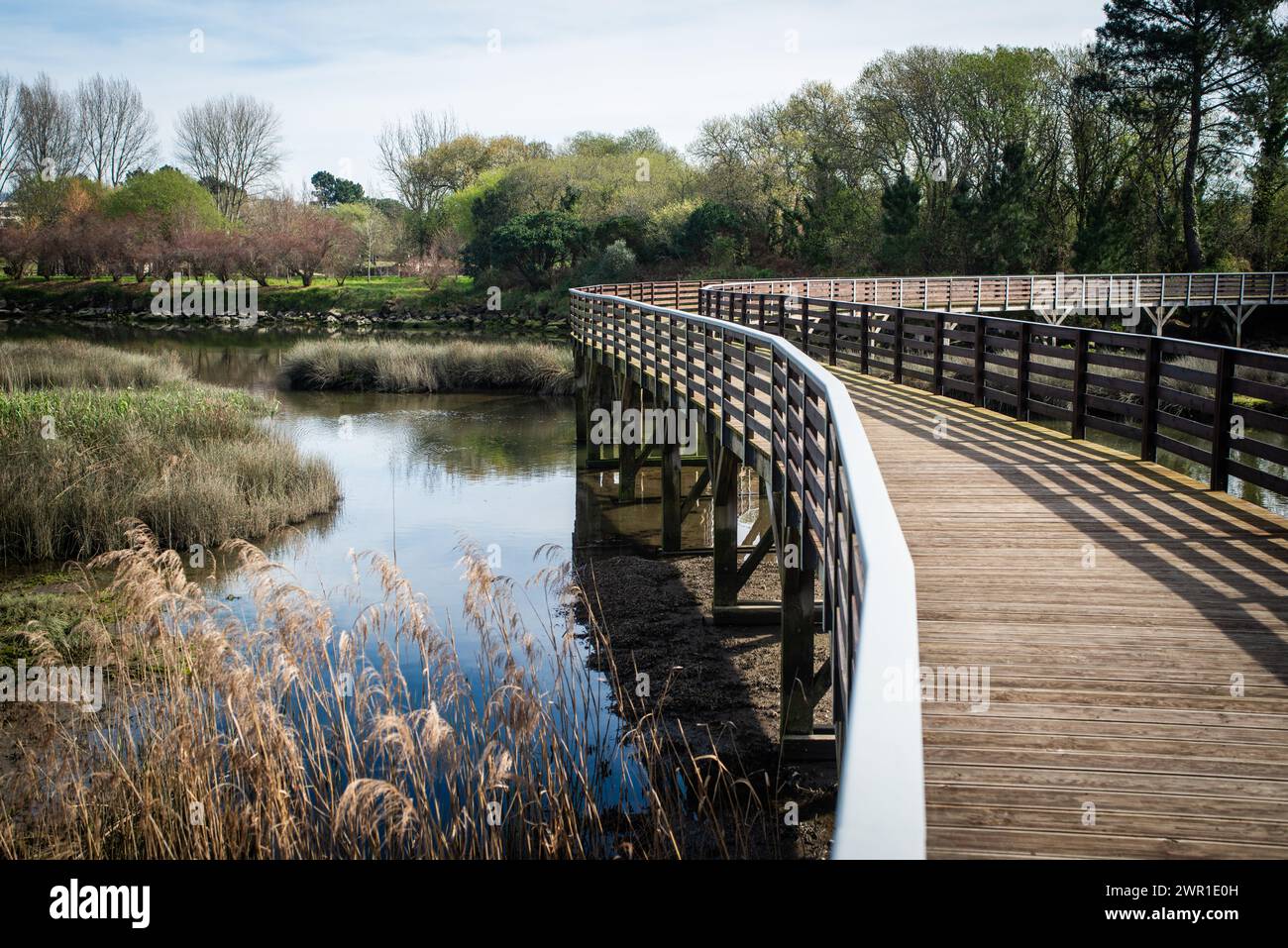 Parc municipal, Viana do castelo, Portugal Banque D'Images