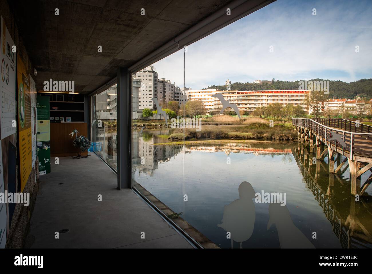 Parc municipal, Viana do castelo, Portugal Banque D'Images