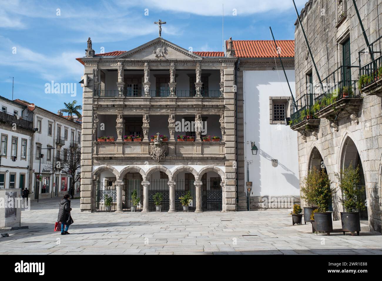 Igreja da Misericórdia, Santa Maria Maior, Viana do Castelo, Portugal Banque D'Images