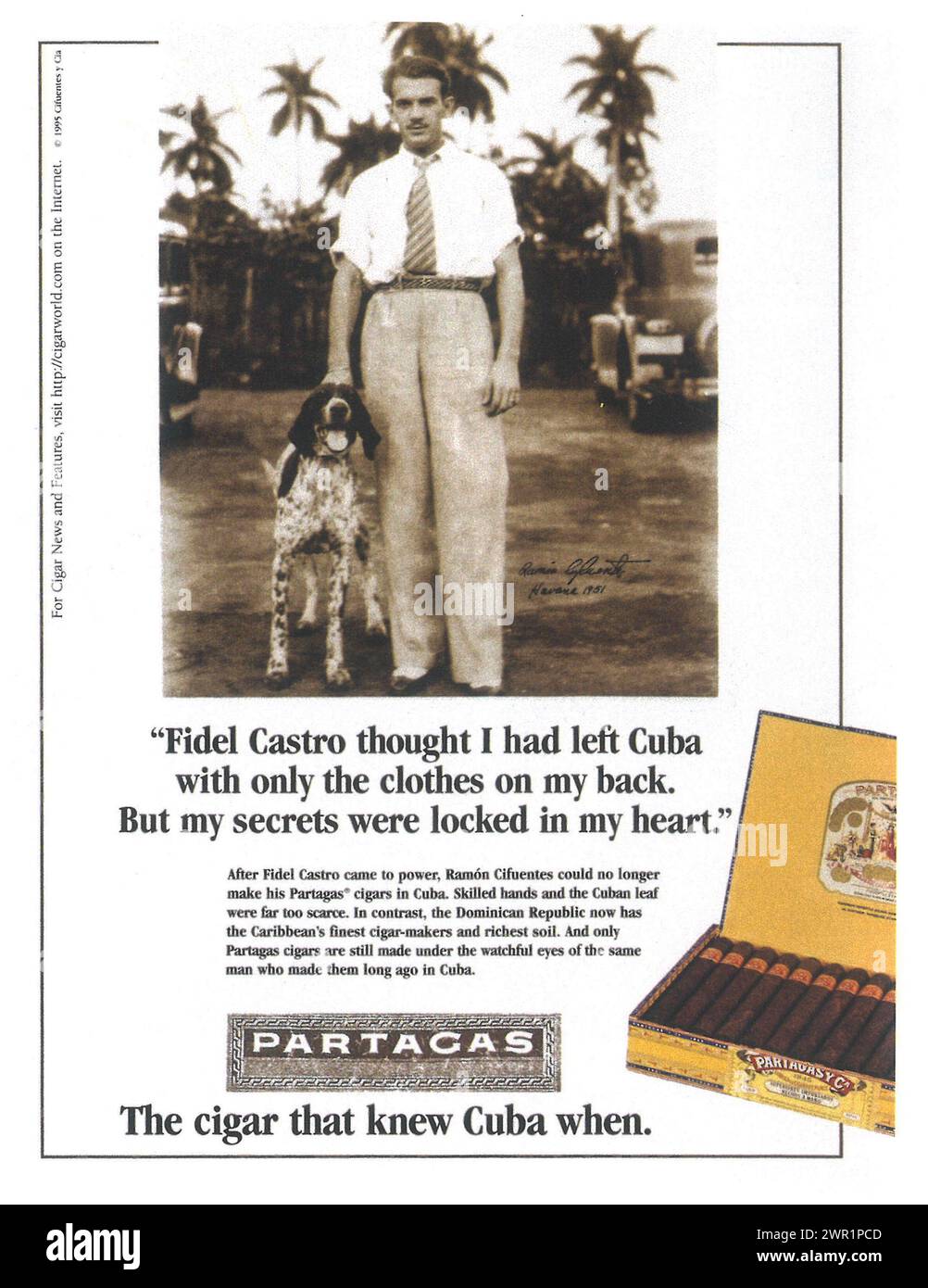 Partagas Ramon Y Ramon Cigar cigars Banque de photographies et d’images à haute résolution - Alamy