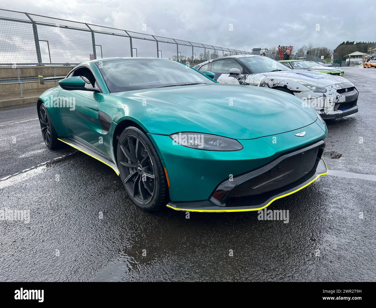 Super voiture de F1 Aston Martin Banque D'Images