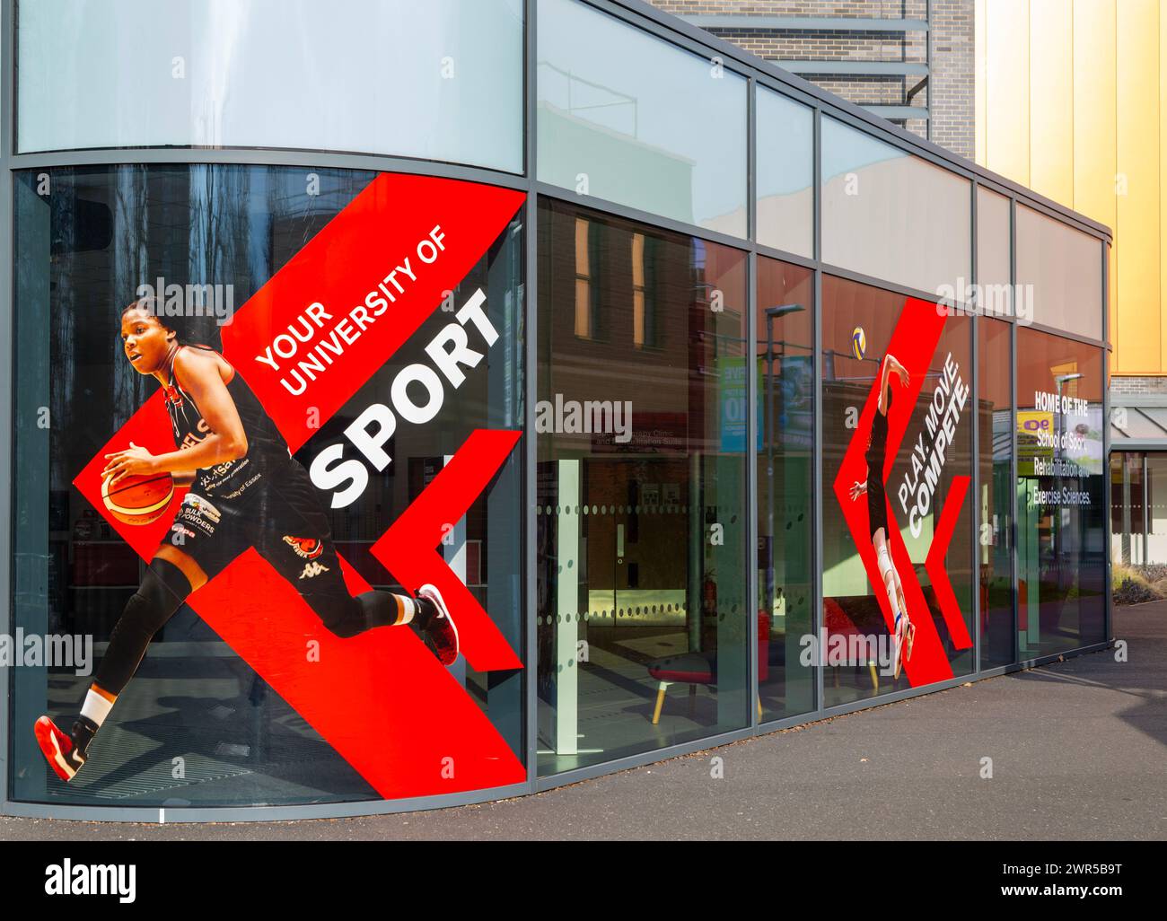 School of Sport, Rehabilitation and Exercise Sciences, Université d'Essex, Colchester, Essex, Angleterre, ROYAUME-UNI Banque D'Images