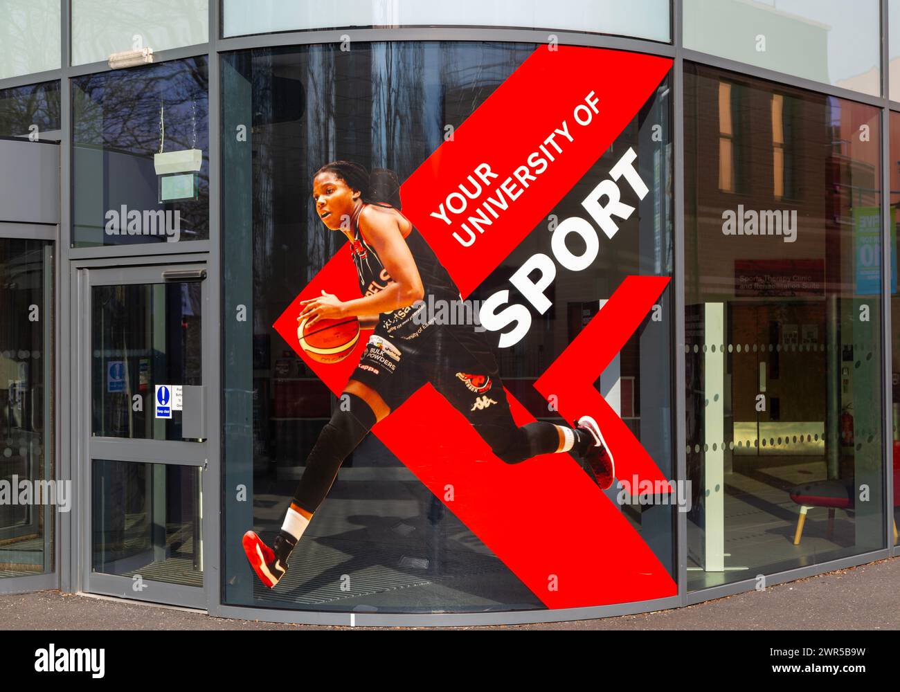 School of Sport, Rehabilitation and Exercise Sciences, Université d'Essex, Colchester, Essex, Angleterre, ROYAUME-UNI Banque D'Images