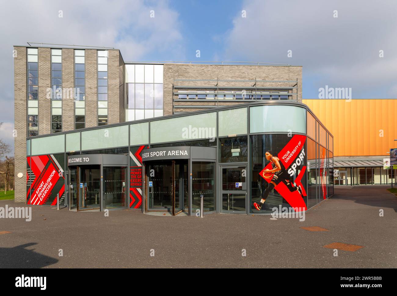 School of Sport, Rehabilitation and Exercise Sciences, Université d'Essex, Colchester, Essex, Angleterre, ROYAUME-UNI Banque D'Images