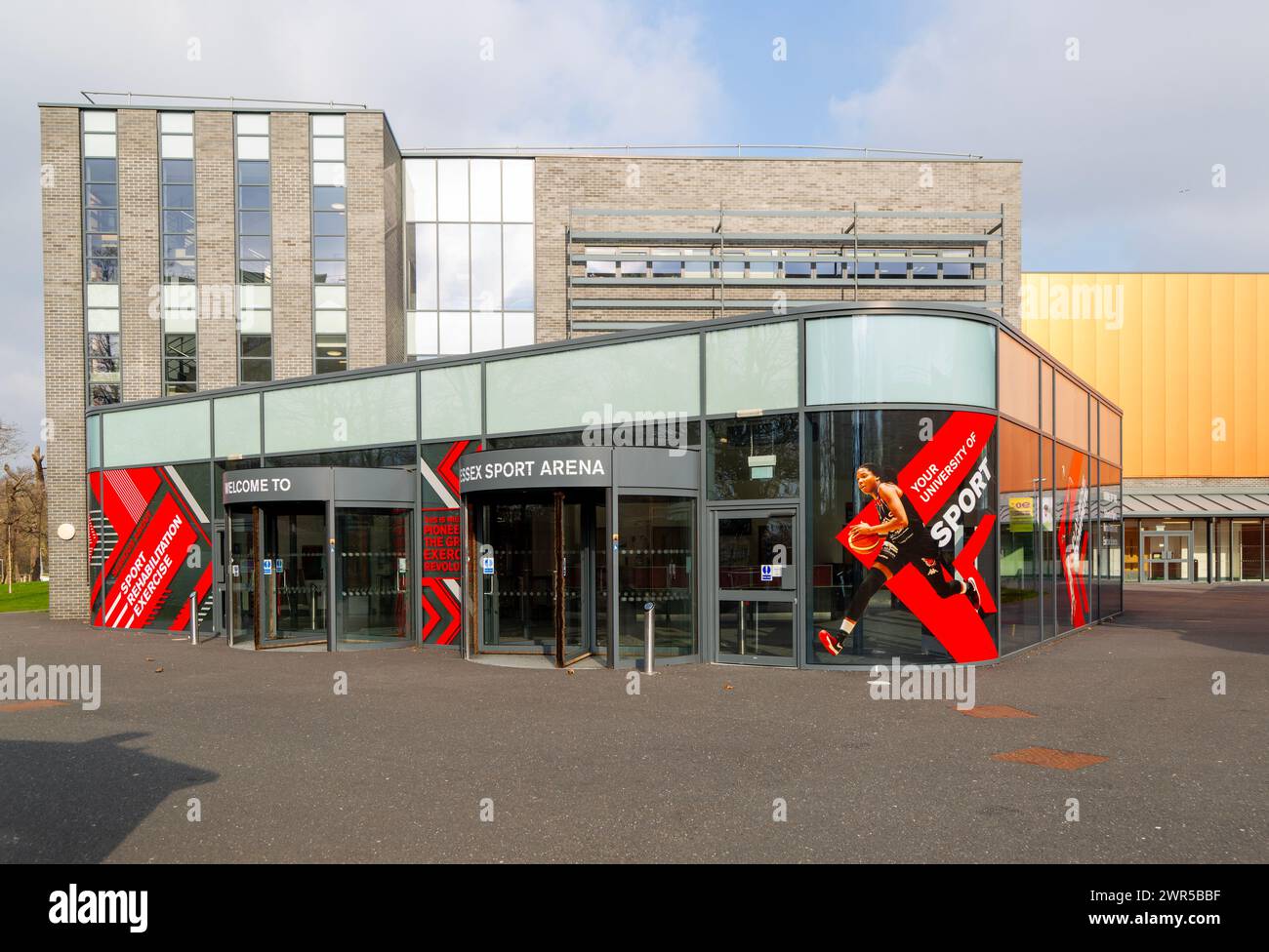 School of Sport, Rehabilitation and Exercise Sciences, Université d'Essex, Colchester, Essex, Angleterre, ROYAUME-UNI Banque D'Images