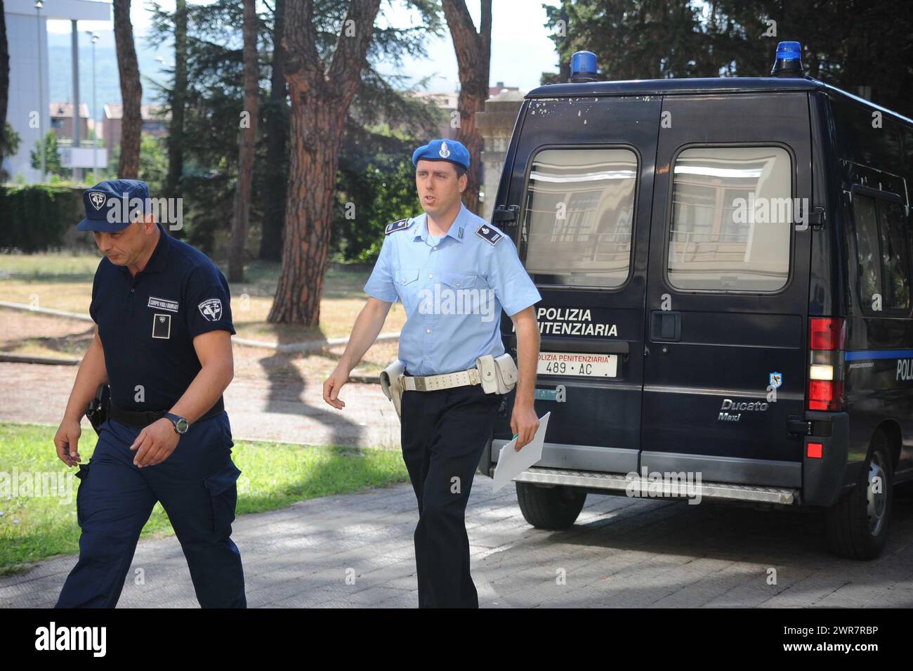 Carcere Polizia Penitenziaria secondini carceri casa circondariale/prison police gardiens de prison prisons prison maison de prison Banque D'Images