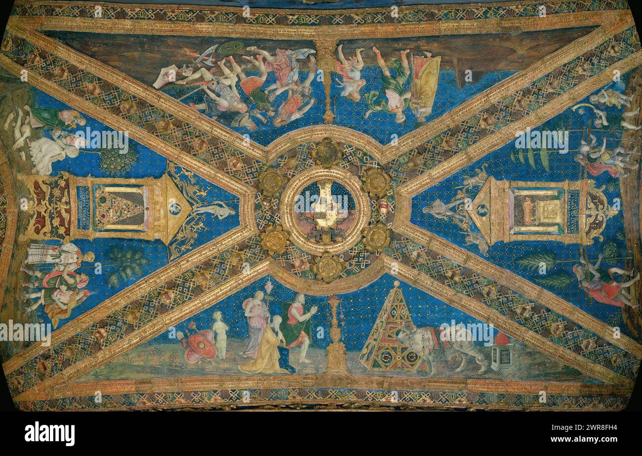 Pinturicchio – mythe d'Isis et d'Osiris 1492-95. Appartements Borgia Banque D'Images