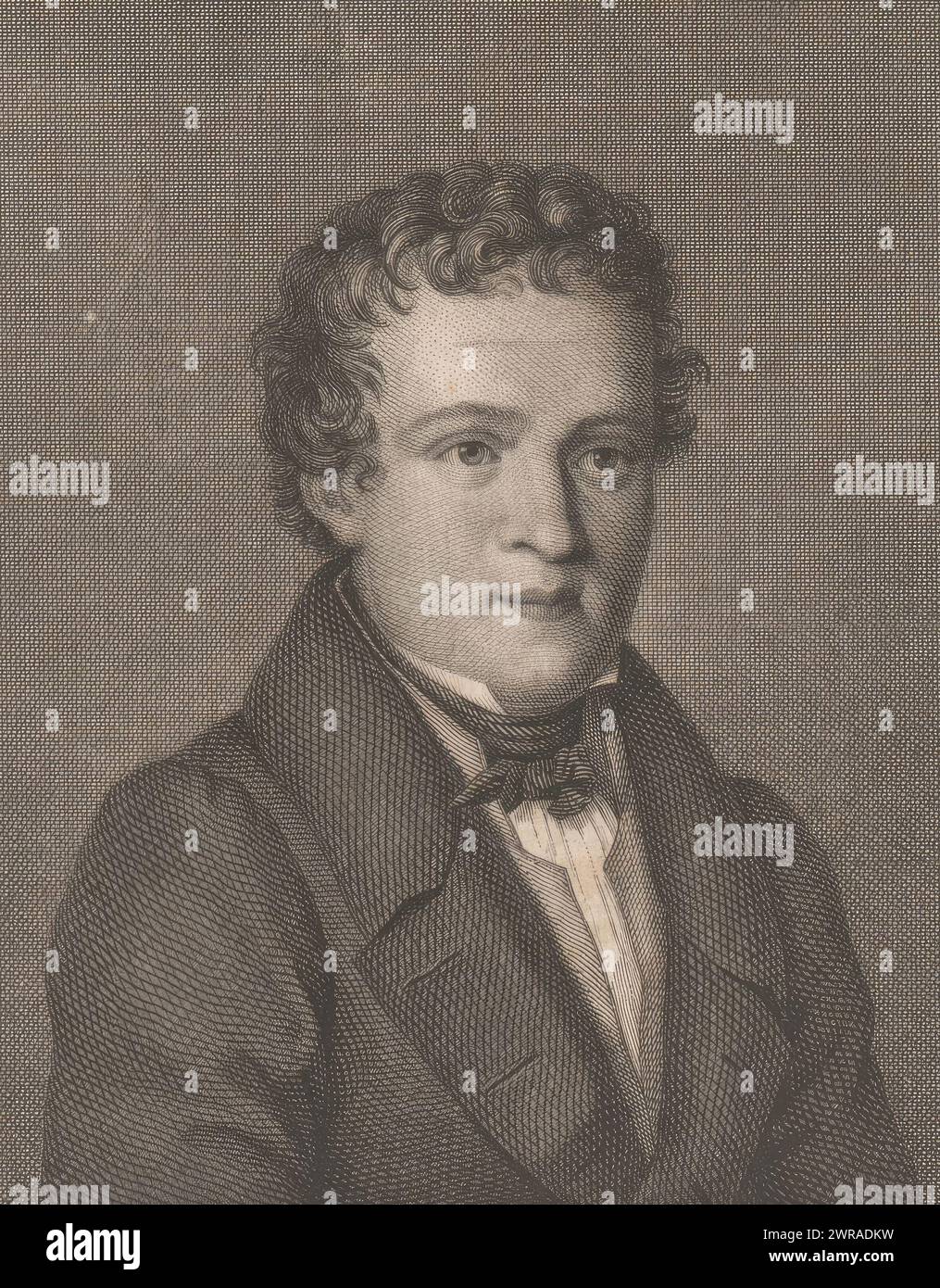 Portrait de Kaspar Hauser, en bas à droite : Zeitgenossen N. 117 (V Jahrg.)., imprimeur : Friedrich Wagner, imprimeur : Bibliographisches Institut, éditeur : Bibliographisches Institut, imprimeur : Allemagne, imprimeur : Hildburghausen, Editeur : New York (ville), 1829 - 1840, papier, gravure sur acier, hauteur 181 mm × largeur 119 mm, impression Banque D'Images