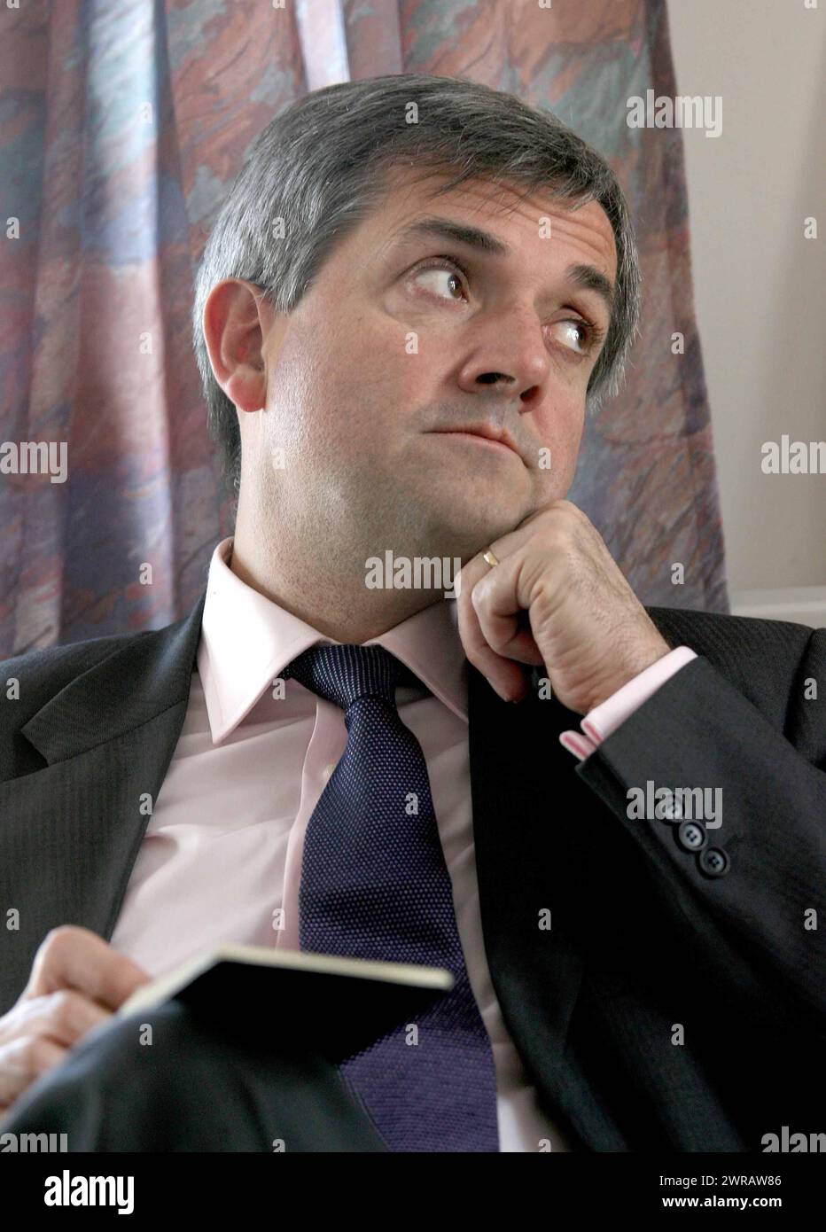 06/02/13..fichier photo du député déshonoré Chris Huhne à Southampton... Banque D'Images