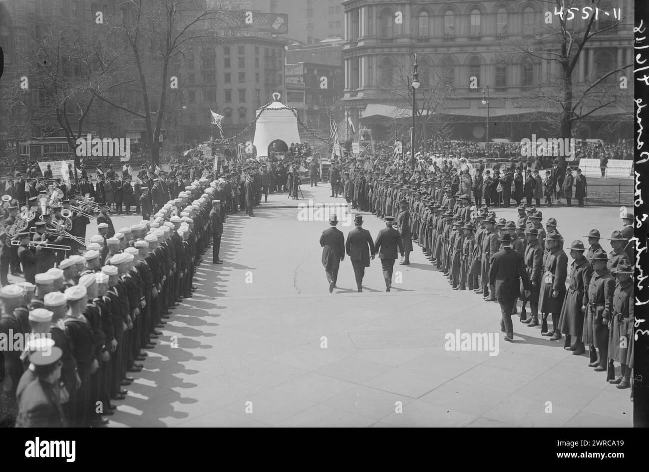 Liberty Loan Parade, entre env. 1915 et env. 1920, négatifs en verre, 1 négatif : verre Banque D'Images