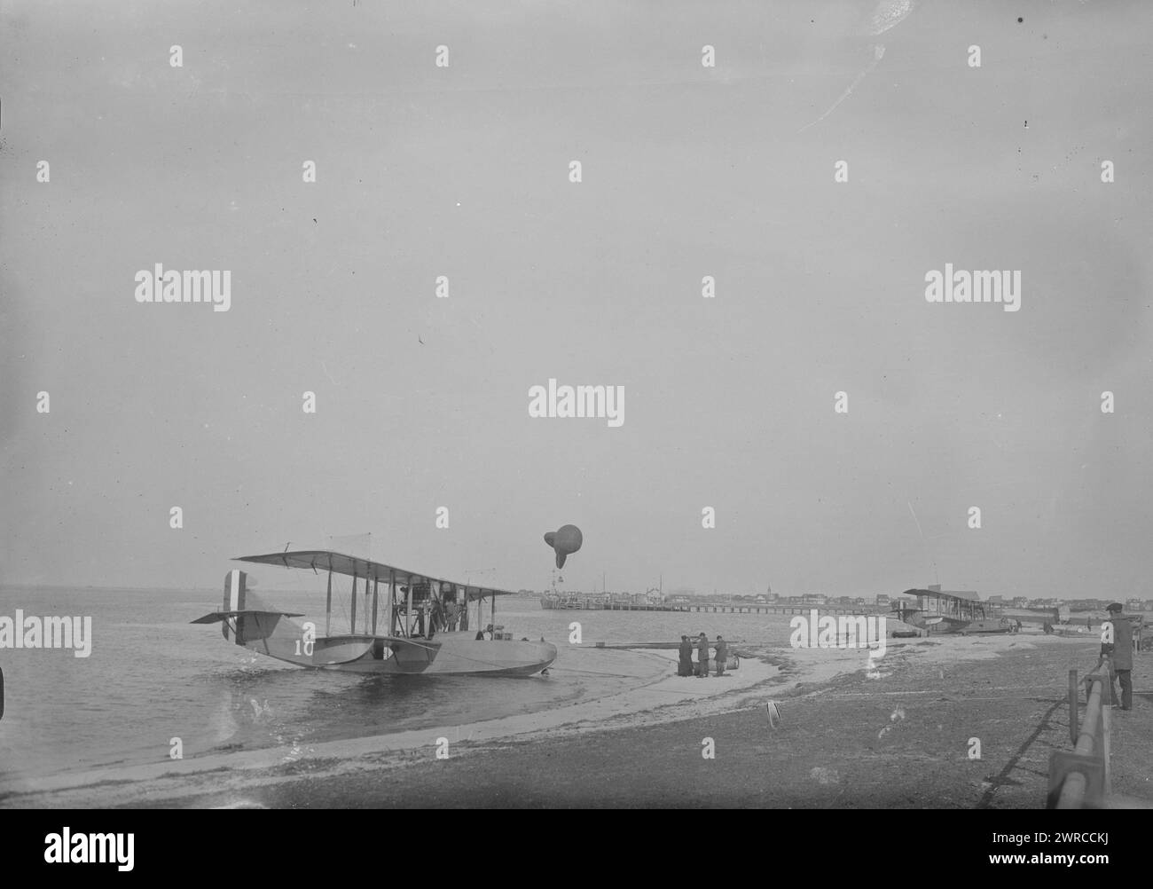 Naval Aviation, entre CA. 1915 et env. 1920, négatifs en verre, 1 négatif : verre Banque D'Images