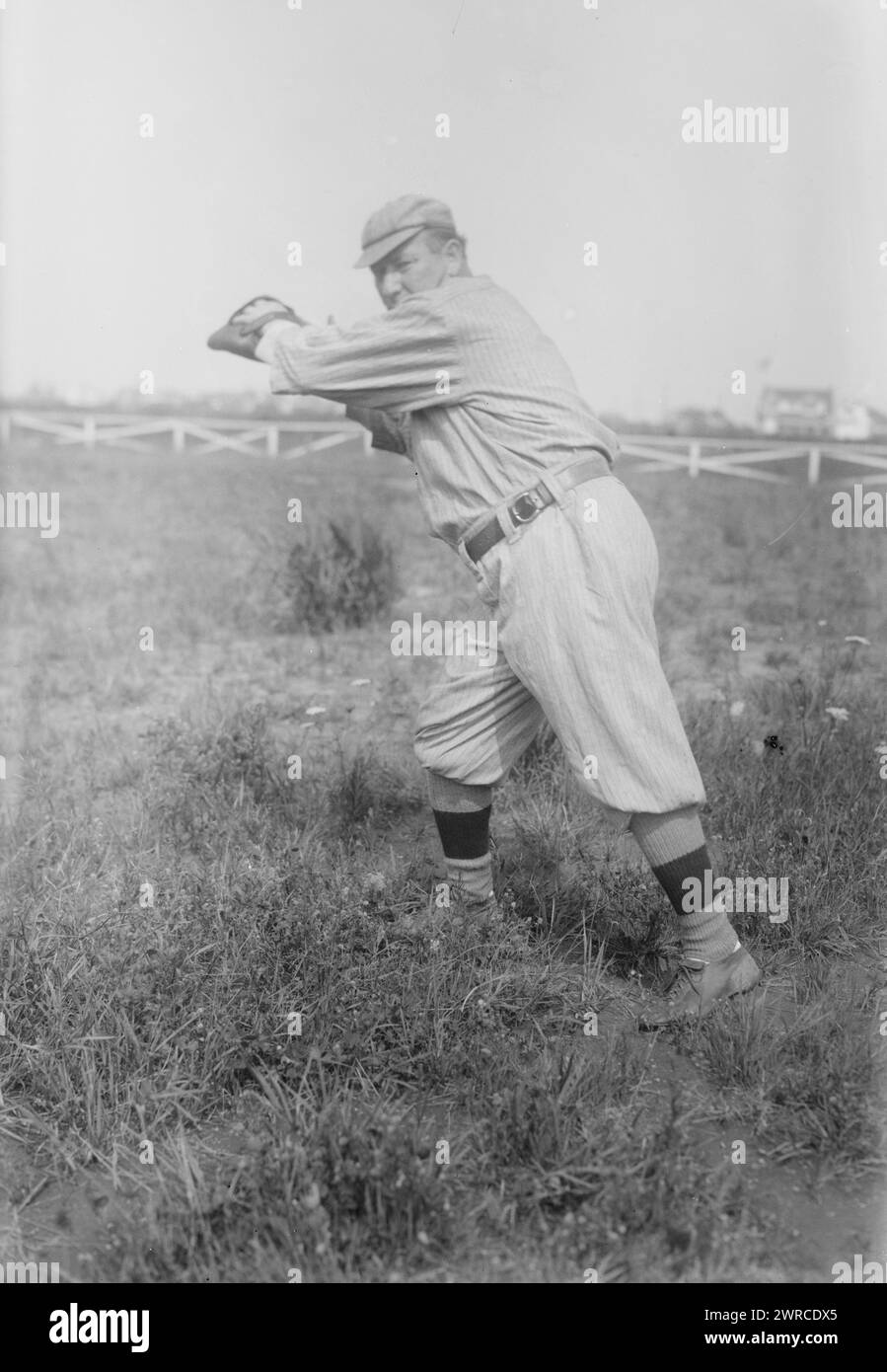 Silver, comédien de Vaudeville (baseball), photographie montrant Monroe Silver (1875-1947), acteur, chanteur et comédien., 1918, négatifs en verre, 1 négatif : verre Banque D'Images