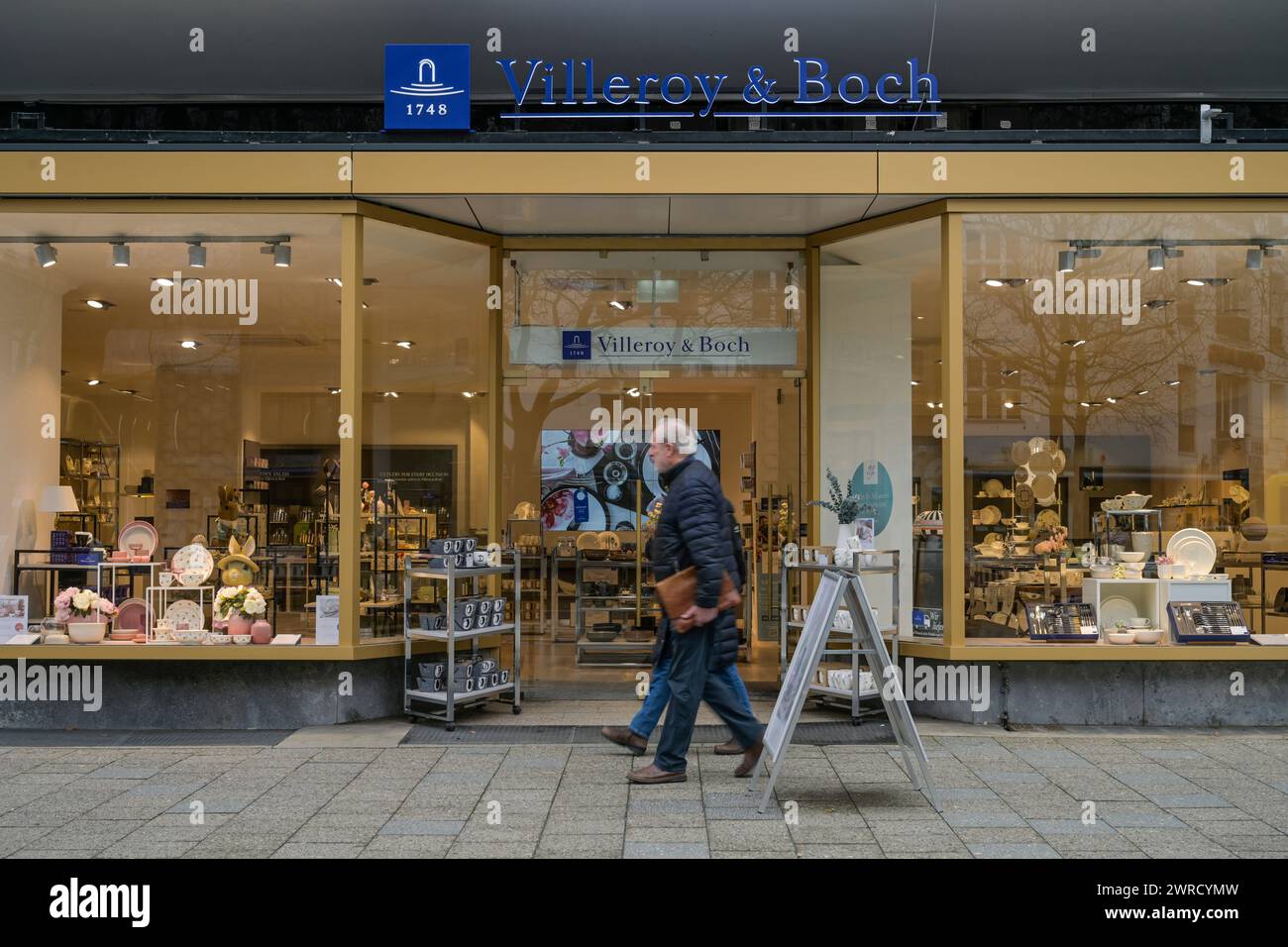 Villeroy & Boch, Geschäft, Kurfürstendamm, Charlottenburg, Berlin, Deutschland Banque D'Images