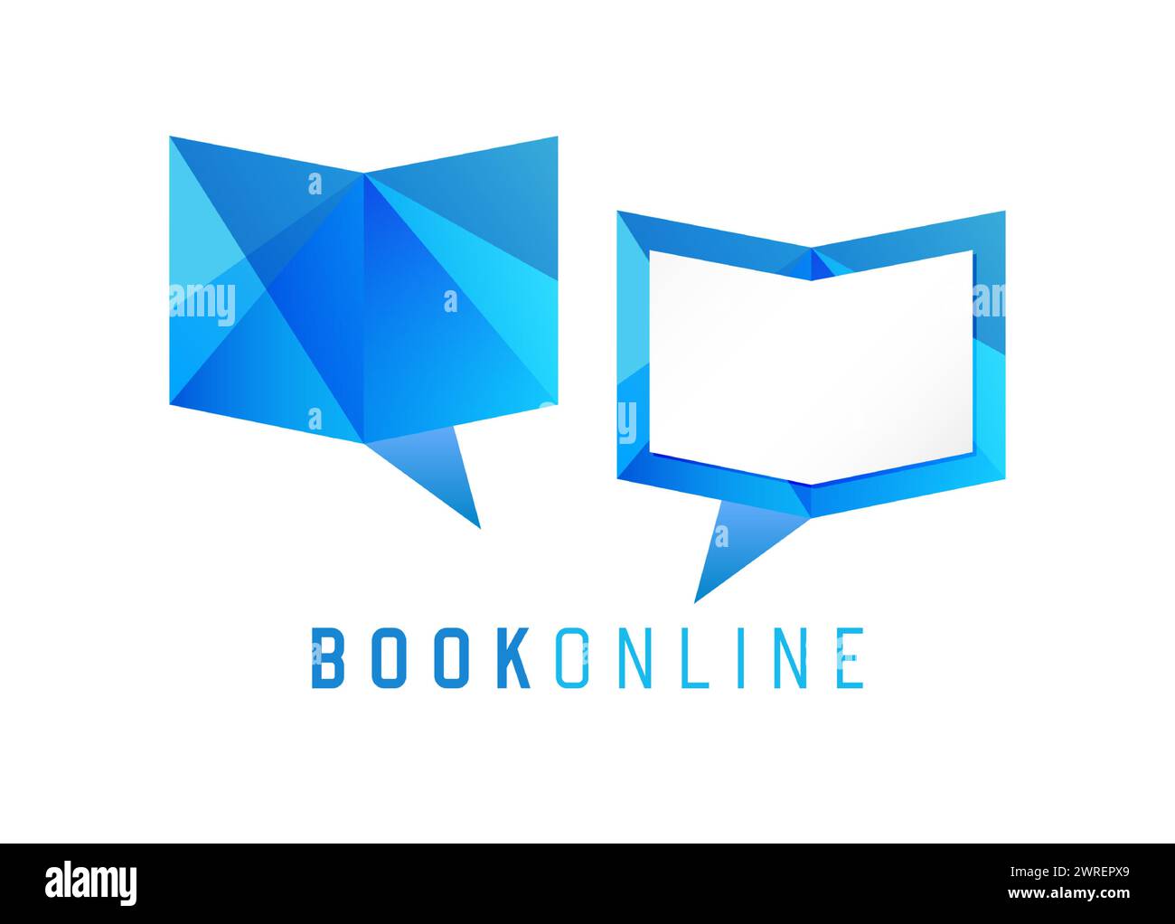 Ensemble d'icônes de livre mignon. Concept d'icône de livre audio. Symbole créatif de la discussion. Signe de lecture, d'étude ou d'apprentissage en ligne. Logo enseignement à distance Illustration de Vecteur