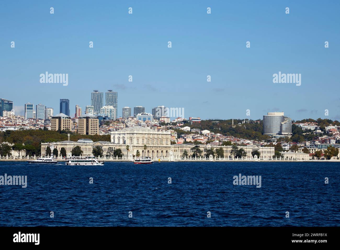 Palais Dolmabahce, Istanbul, Turquie, Europe Banque D'Images