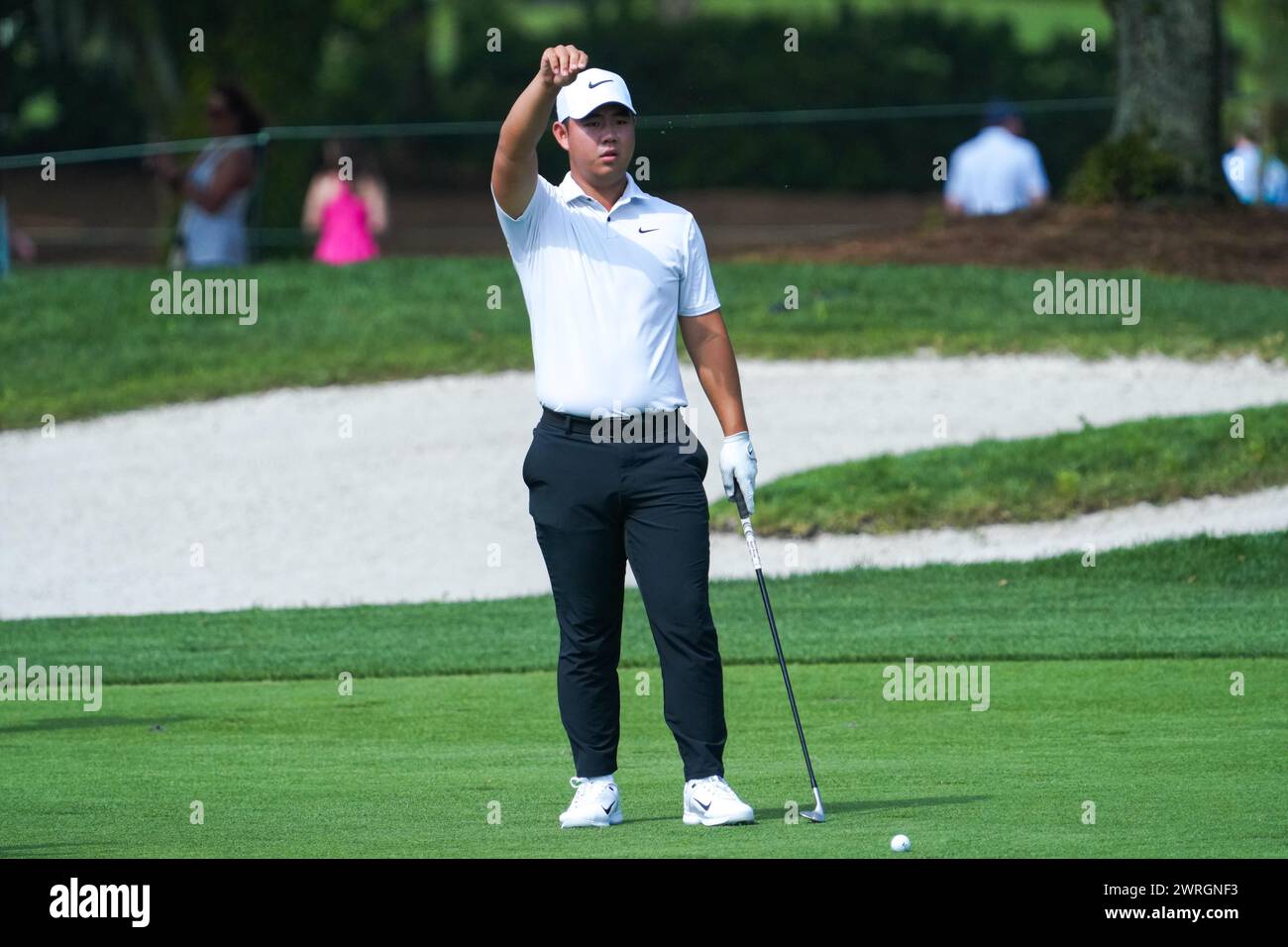 Orlando, Floride, États-Unis, 8 mars 2024, Tom Kim lors de l'Arnold Palmer Invitational 2024 au Bay Hill Club. (Crédit photo : Marty Jean-Louis) Banque D'Images