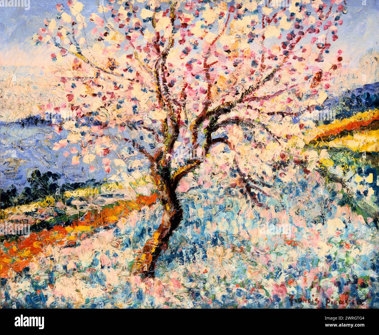 'Ardres', c1900-1912. Les premières œuvres de Francis Picabia étaient dans le style impressionniste. Après 1912, il développe un style de cubisme abstrait avec des éléments orphelins contigus au dadaïsme. Banque D'Images