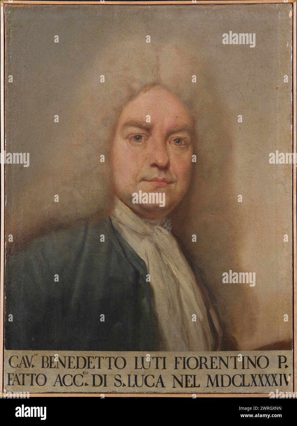 Autoportrait. Trouvé dans la Collection de l'Accademia di San Luca. Banque D'Images