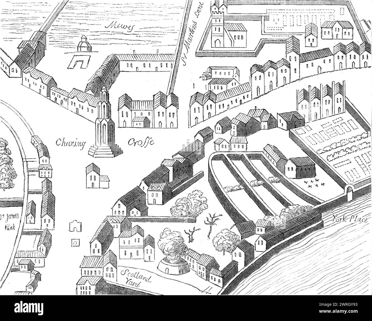Plan de contruction westminster abbey Banque de photographies et d