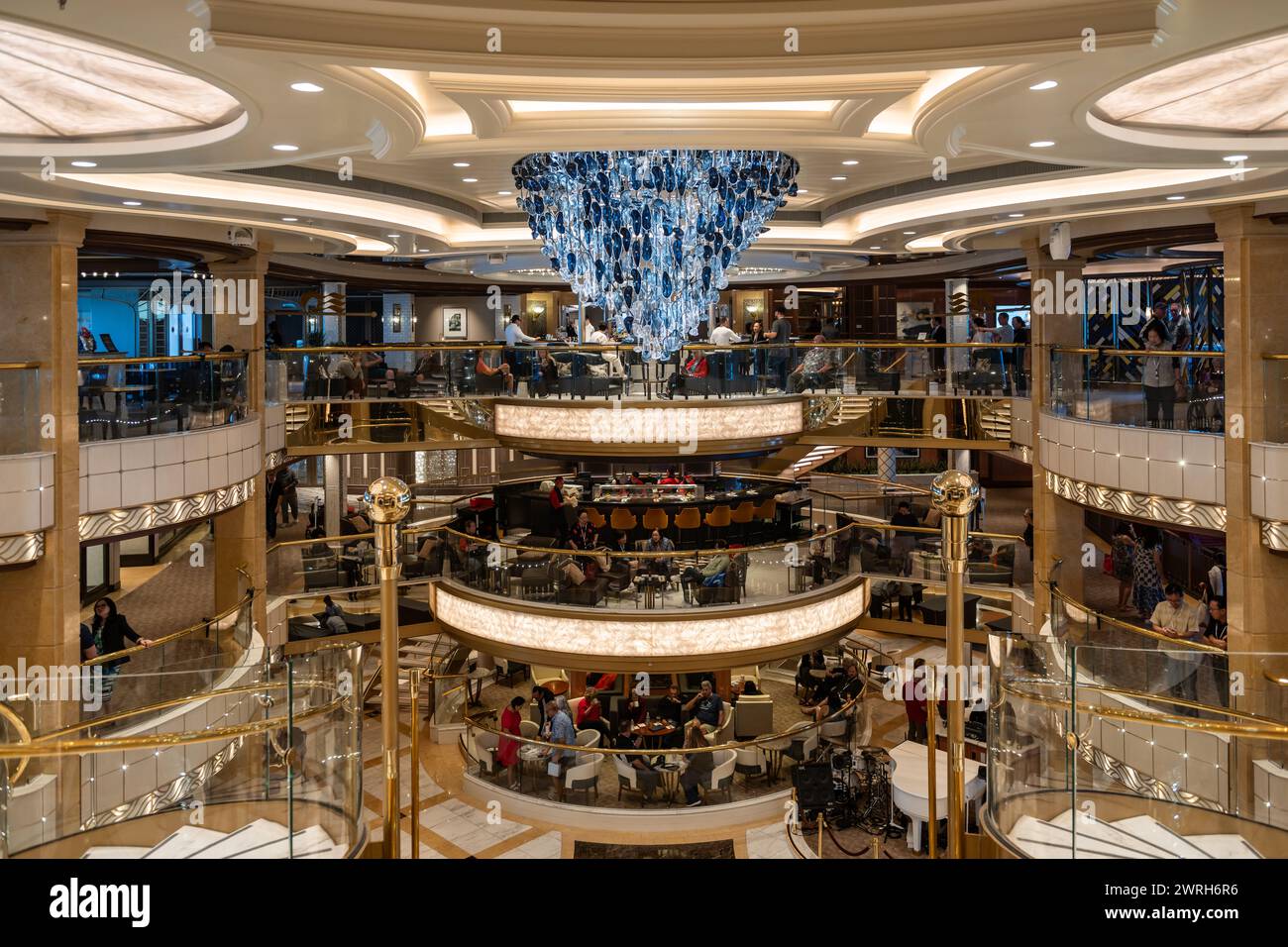 Le bateau de croisière Princess Discovery Banque D'Images