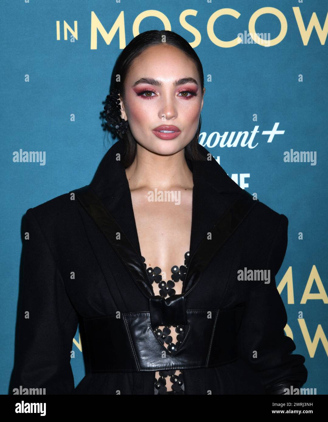 12 mars 2024, New York, New York, USA : R'Bonney Gabriel assiste à la première New-yorkaise de 'A Gentleman in Moscow' au MoMA de New York. (Crédit image : © photo image Press via ZUMA Press Wire) USAGE ÉDITORIAL SEULEMENT! Non destiné à UN USAGE commercial ! Banque D'Images