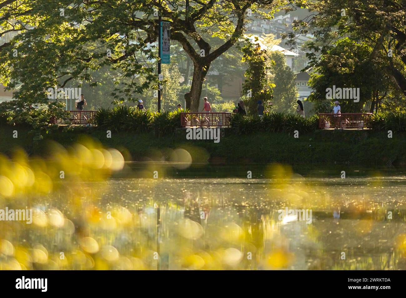 Parc de loisirs Taiping Banque D'Images