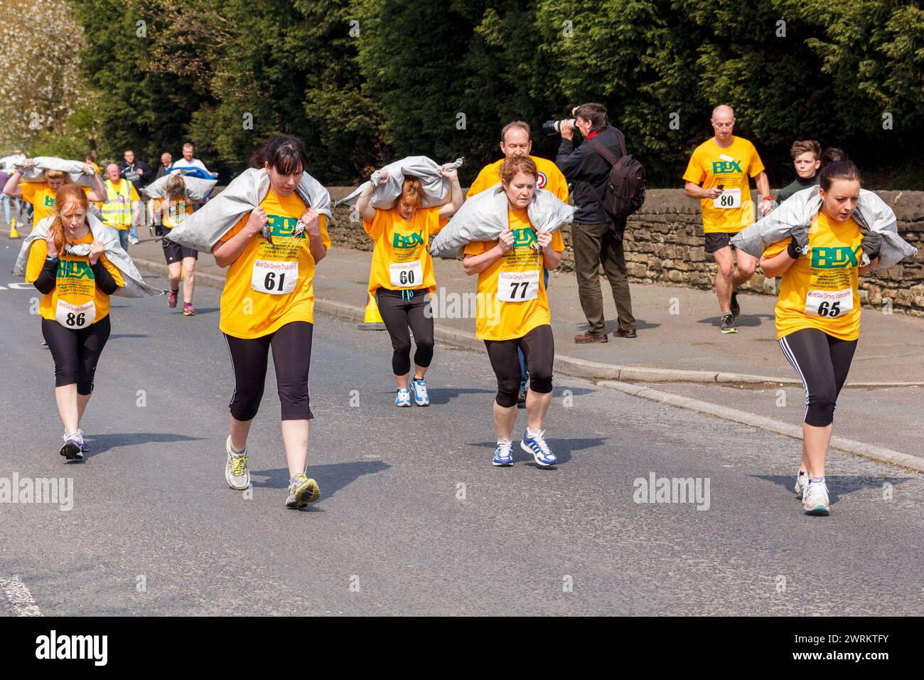 Championnat du monde de transport de charbon en 2014 Banque D'Images