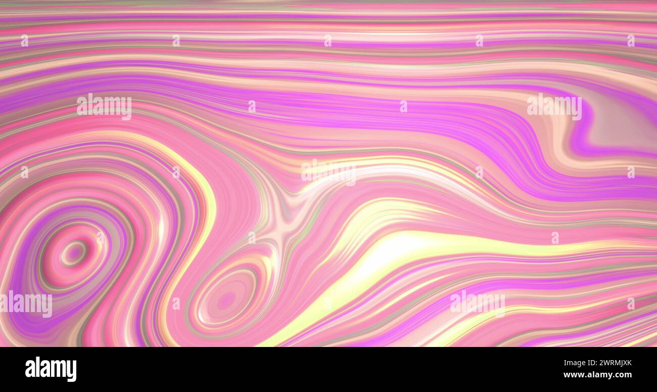 Image de formes et arrière-plan liquide coloré en mouvement Banque D'Images