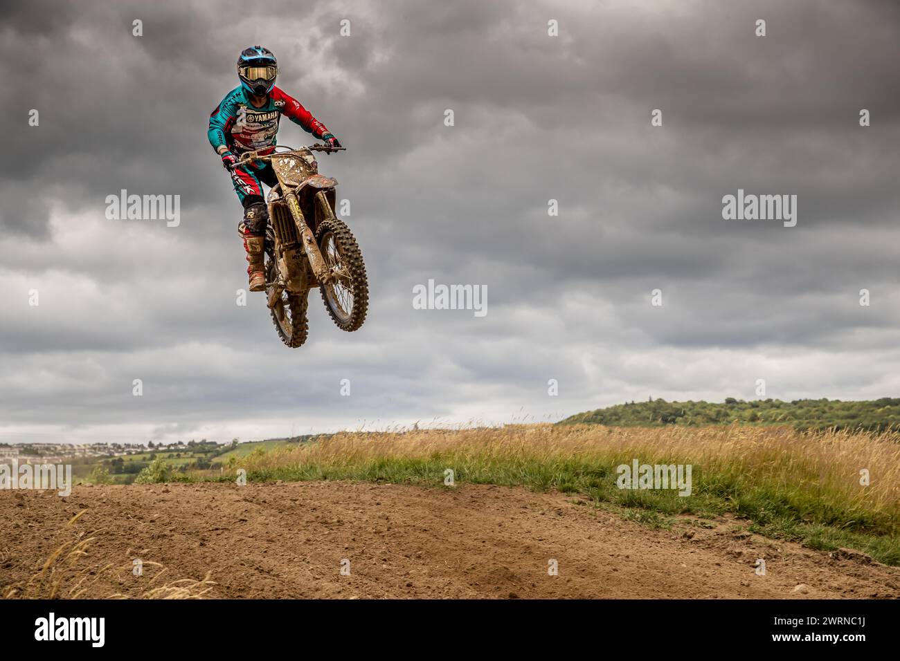 4e manche du championnat Errigal Motorcycle Club MCC 2018 Banque D'Images