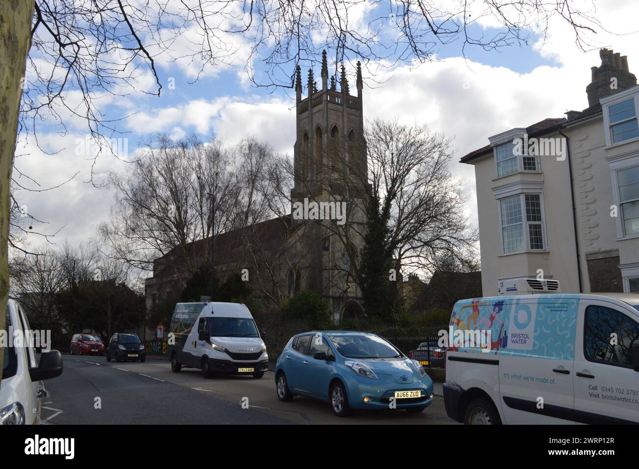 Église St Paul à Southville, Bristol, Angleterre, Royaume-Uni. 26 février 2024. Banque D'Images