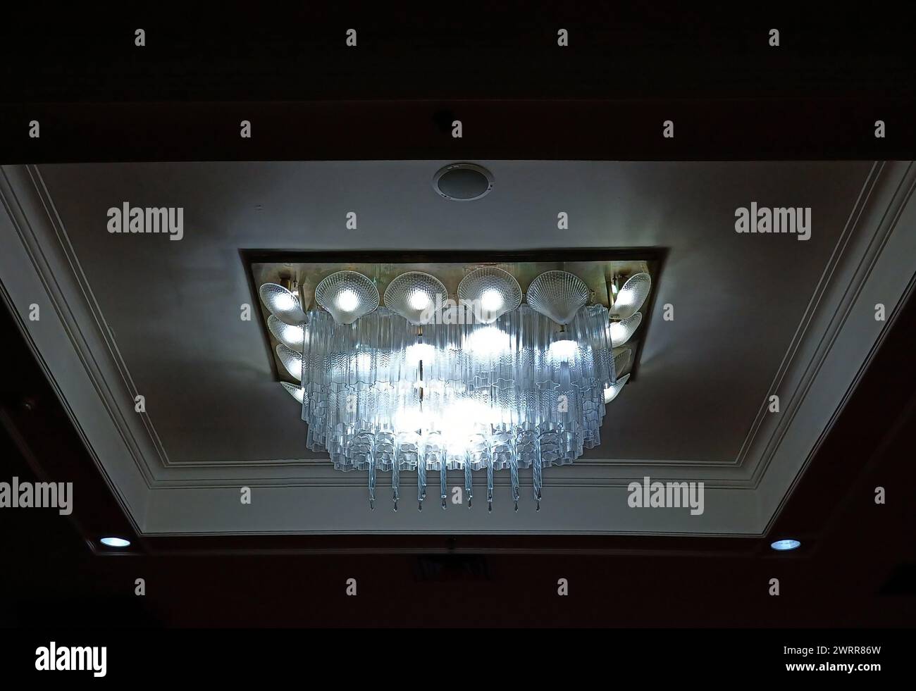 design intérieur de plafonniers de maison Banque D'Images