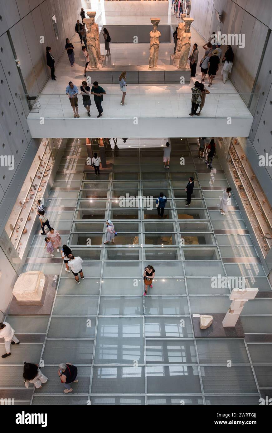 Musée de l'Acropole, Athènes, Grèce Banque D'Images