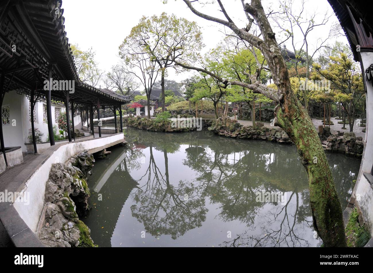 Suzhou, jardin de suzhou Banque D'Images