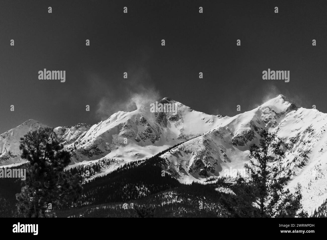 Sur la route Colorado Banque D'Images