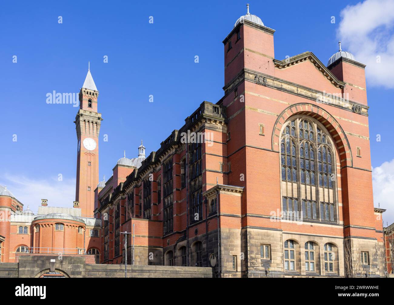 Université de Birmingham University Campus Edgbaston Aston Webb Building Great Hall Birmingham West Midlands Angleterre Royaume-Uni GB Europe Banque D'Images