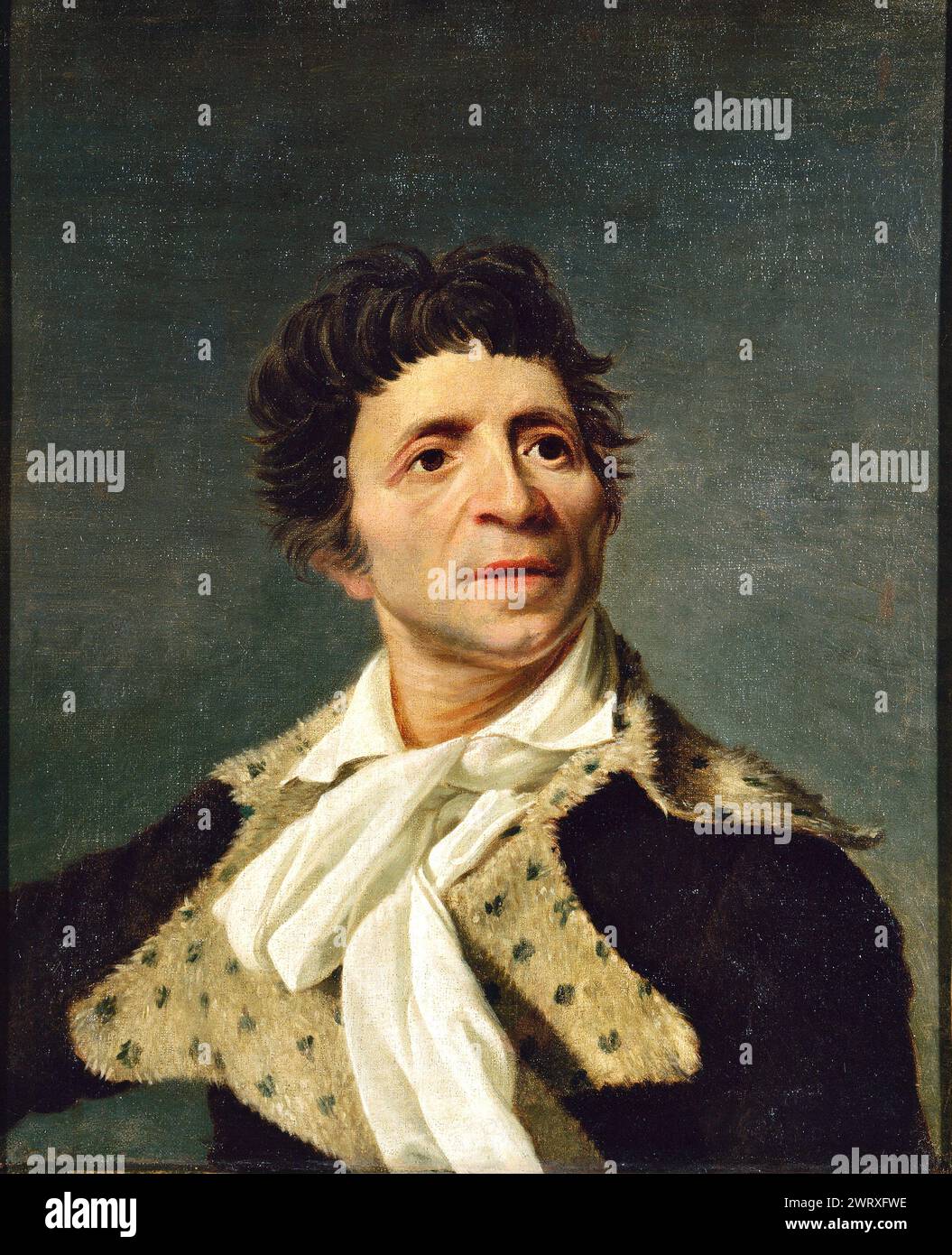 Jean-Paul Marat (1743 – 1793) théoricien politique, homme politique et scientifique français. Banque D'Images