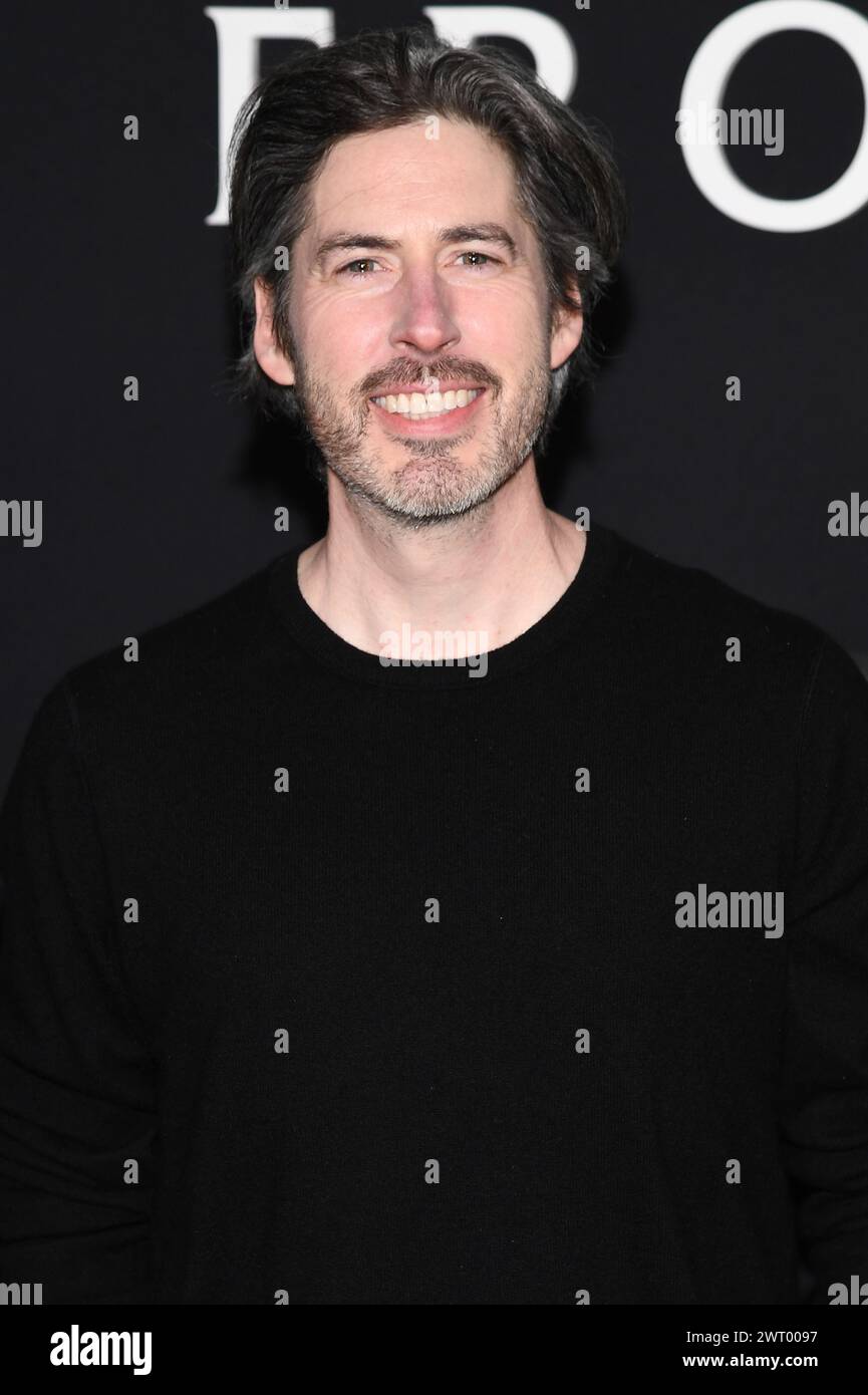 New York, États-Unis. 14 mars 2024. Jason Reitman assiste à la première de Ghostbusters : Frozen Empire au AMC Lincoln Square Theater, New York, NY, le 14 mars 2024. (Photo par Anthony Behar/Sipa USA) crédit : Sipa USA/Alamy Live News Banque D'Images