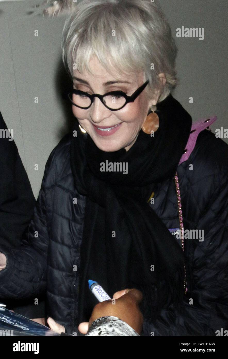 New York, NY, États-Unis. 14 mars 2024. Annie Potts dans le rôle de la distribution de Ghostbusters : Frozen Empire visite CBS Mornings le 14 mars 2024 à New York. Crédit : RW/Media Punch/Alamy Live News Banque D'Images