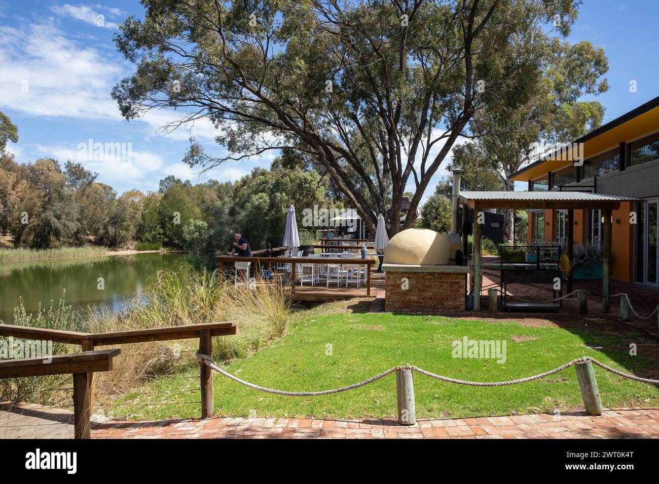 Magasin de ferme de Maggie Beer et cours de cuisine avec sentier naturel environnant, Barossa Valley, Australie méridionale, 2024 Banque D'Images